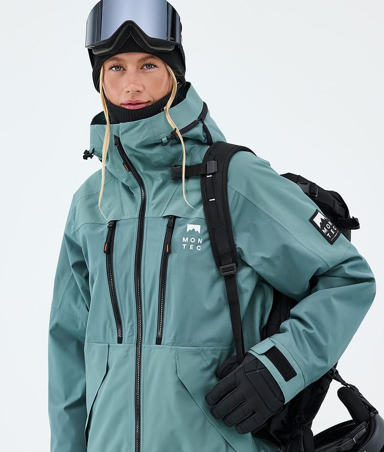 Montec Sentinel W Snowboardjakke Dame Atlantic, Image 4 of 9
