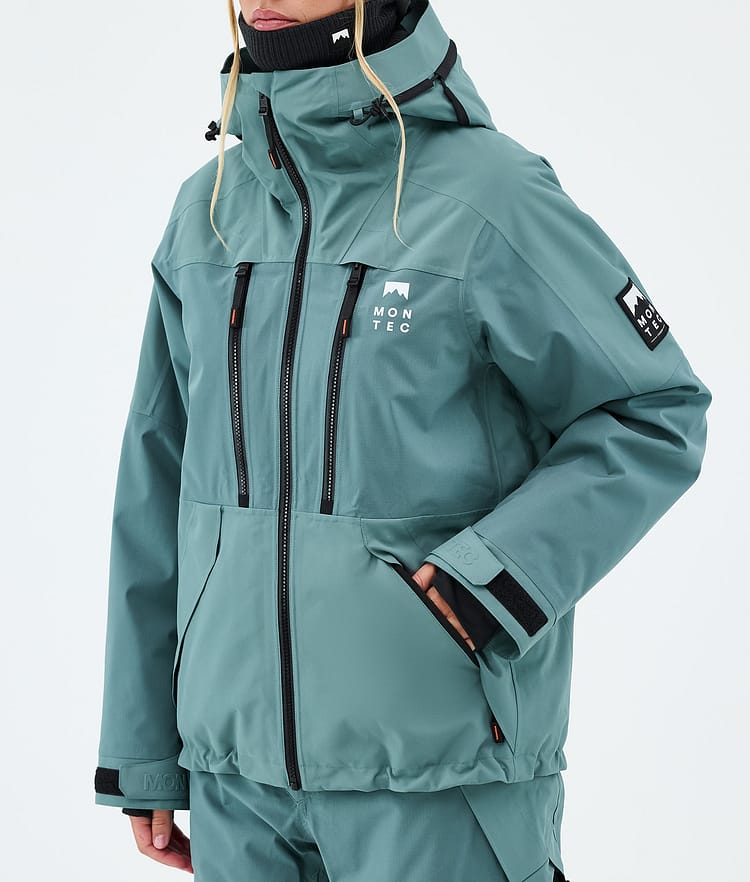 Montec Sentinel W Snowboardjakke Dame Atlantic, Image 7 of 9