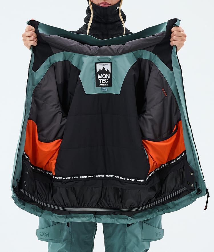 Montec Sentinel W Snowboardjakke Dame Atlantic, Image 9 of 9
