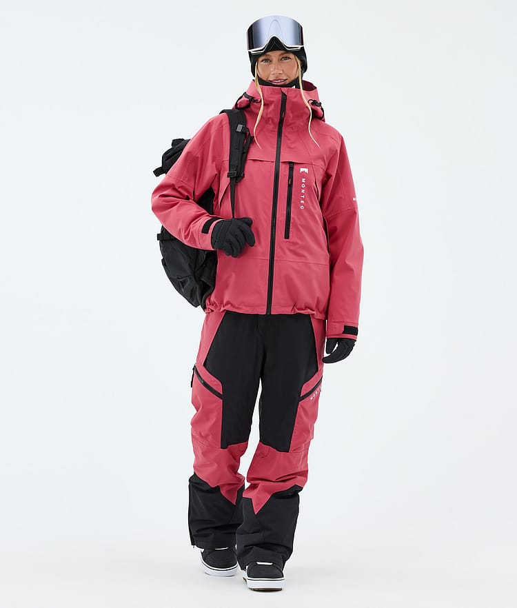 Montec Oracle W Snowboardjakke Dame Light Red, Image 2 of 9