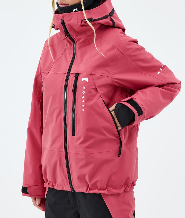 Montec Oracle W Snowboardjakke Dame Light Red, Image 7 of 9