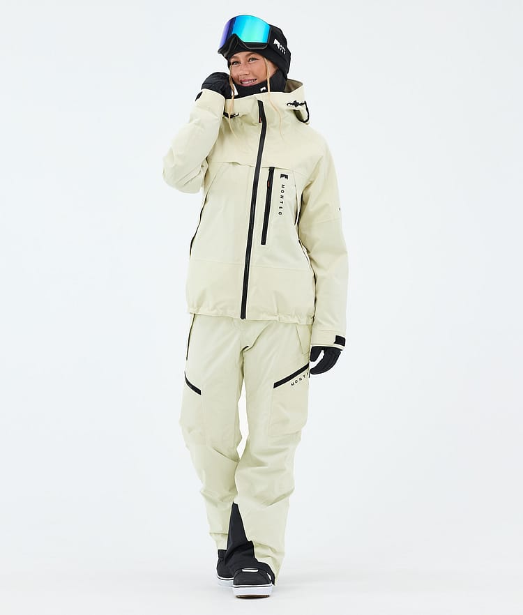 Montec Oracle W Snowboardjakke Dame Dirty White, Image 2 of 9