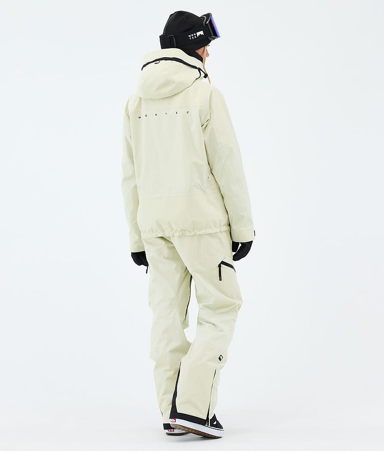 Montec Oracle W Snowboardjakke Dame Dirty White, Image 3 of 9