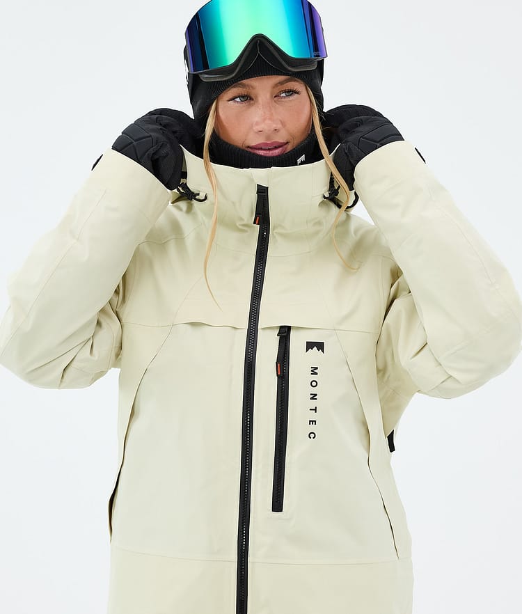 Montec Oracle W Skijakke Dame Dirty White, Image 4 of 9