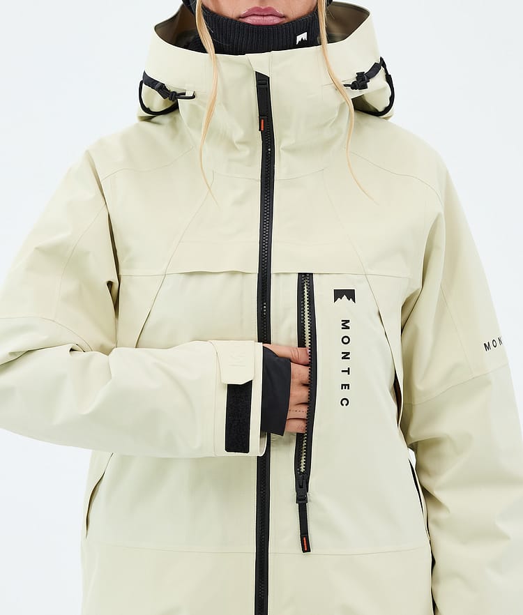 Montec Oracle W Snowboardjakke Dame Dirty White, Image 8 of 9