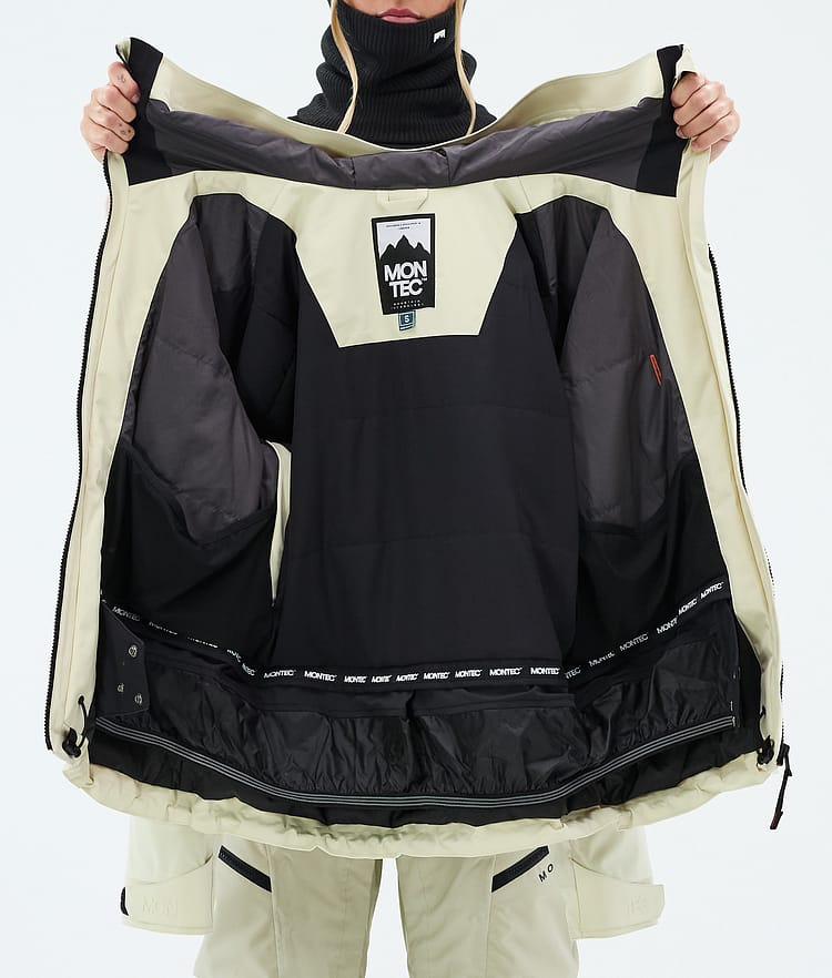 Montec Oracle W Skijakke Dame Dirty White, Image 9 of 9