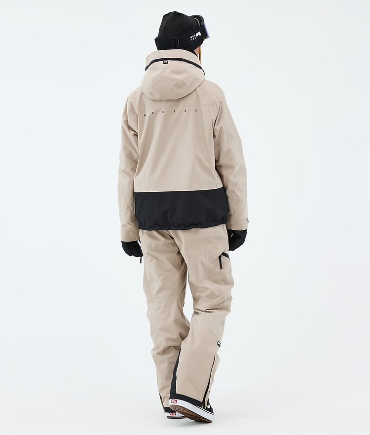 Montec Oracle W Snowboardjakke Dame Sand/Black, Image 3 of 9