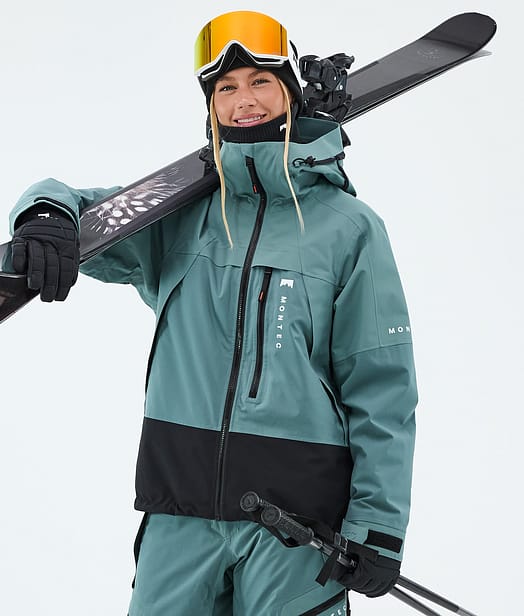 Montec Oracle W Skijakke Dame Atlantic/Black