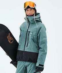 Montec Oracle W Snowboardjakke Dame Atlantic/Black