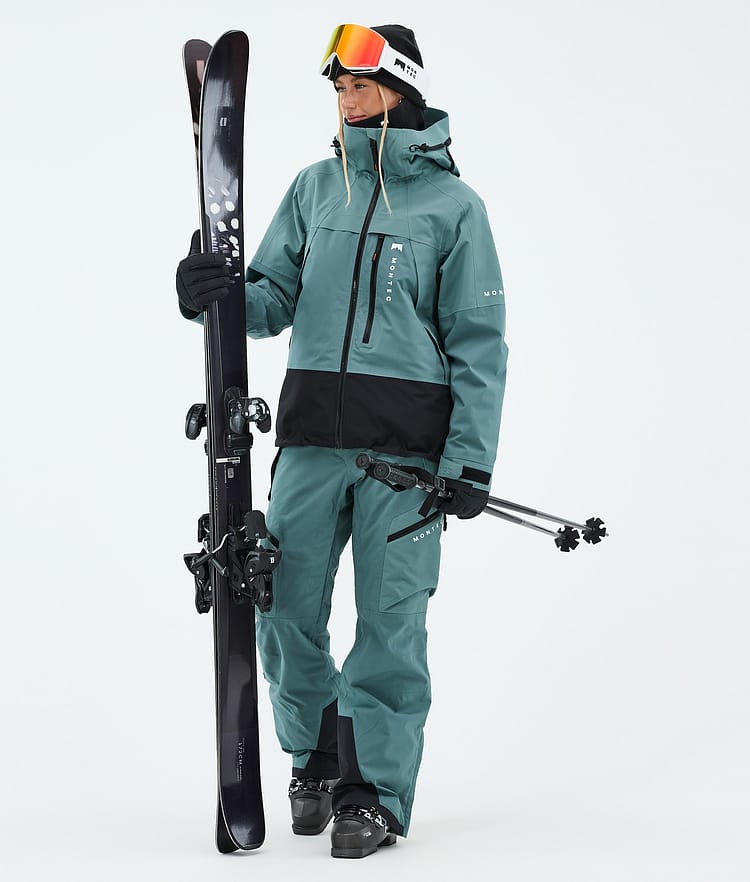 Montec Oracle W Skijakke Dame Atlantic/Black, Image 2 of 9