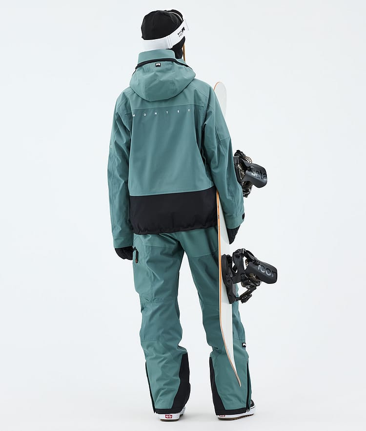 Montec Oracle W Snowboardjakke Dame Atlantic/Black, Image 3 of 9