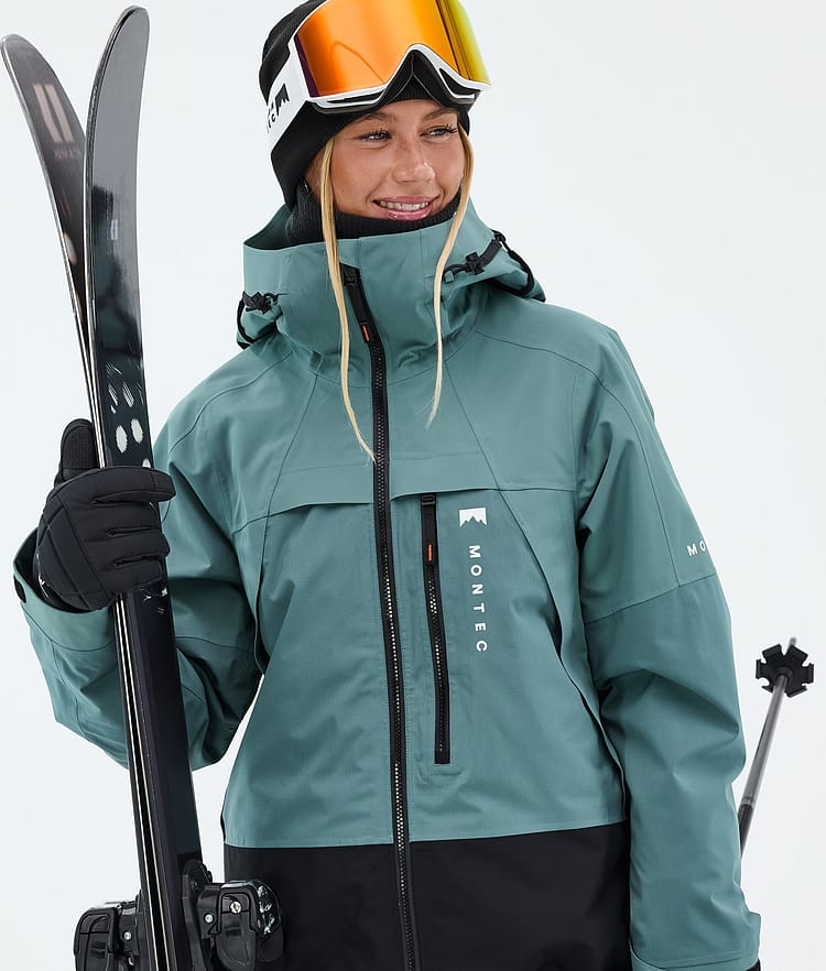 Montec Oracle W Skijakke Dame Atlantic/Black, Image 4 of 9