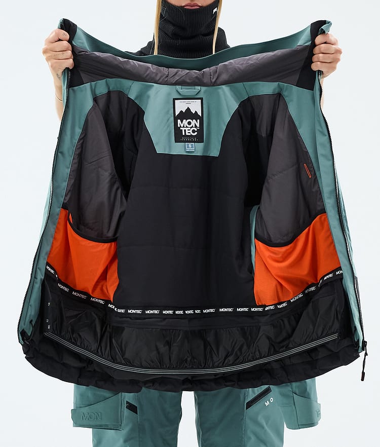 Montec Oracle W Skijakke Dame Atlantic/Black, Image 9 of 9
