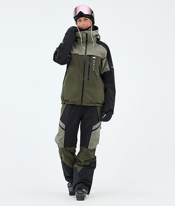 Montec Oracle W Skidoutfit Greenish/Black/Olive Green