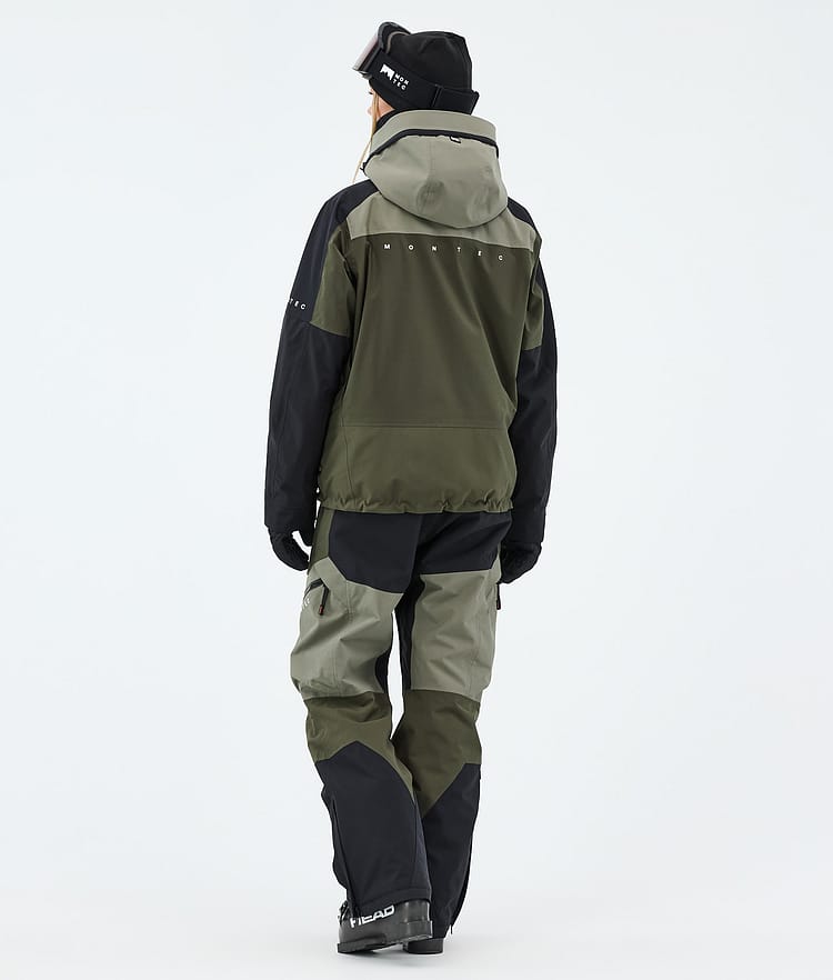 Montec Oracle W Skijakke Dame Greenish/Black/Olive Green, Image 3 of 9