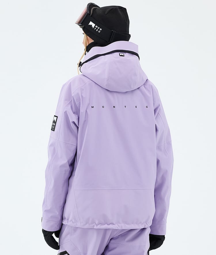 Montec Sentinel W Snowboardjakke Dame Faded Violet, Image 6 of 9