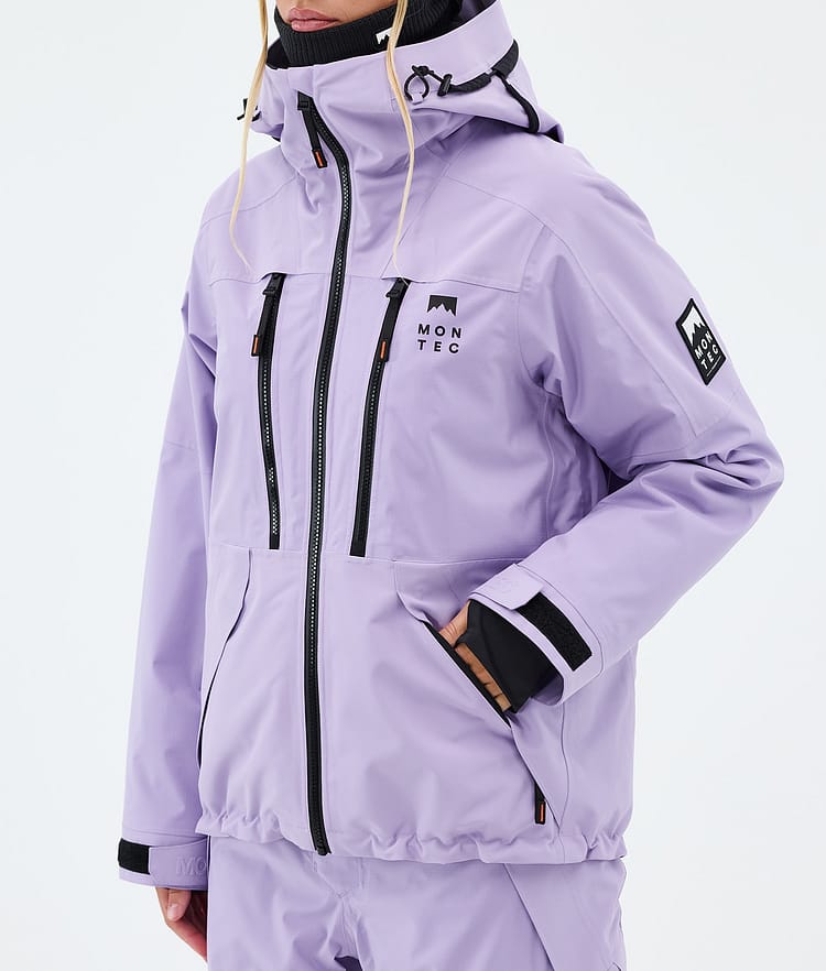Montec Sentinel W Snowboardjakke Dame Faded Violet, Image 7 of 9