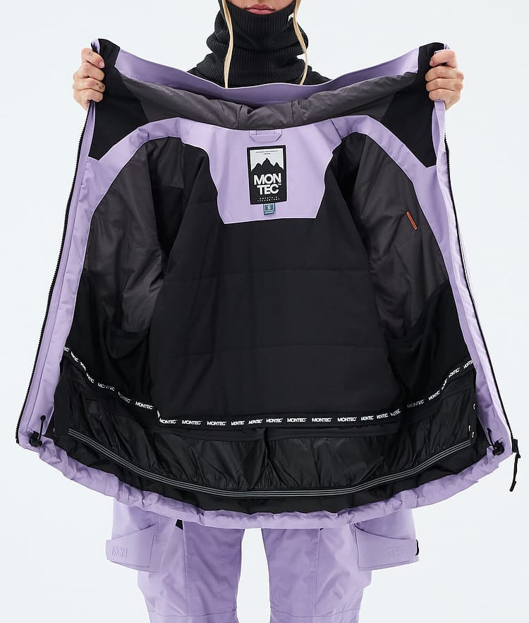 Montec Sentinel W Snowboardjakke Dame Faded Violet, Image 9 of 9