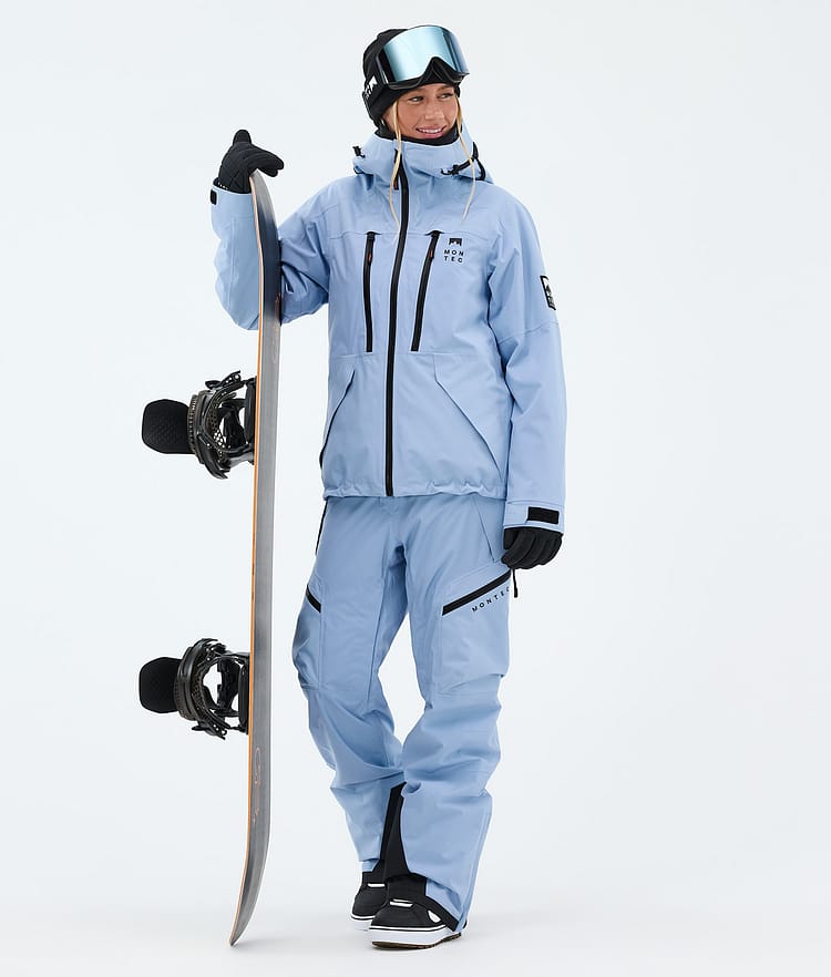 Montec Sentinel W Snowboardjakke Dame Light Blue, Image 2 of 9