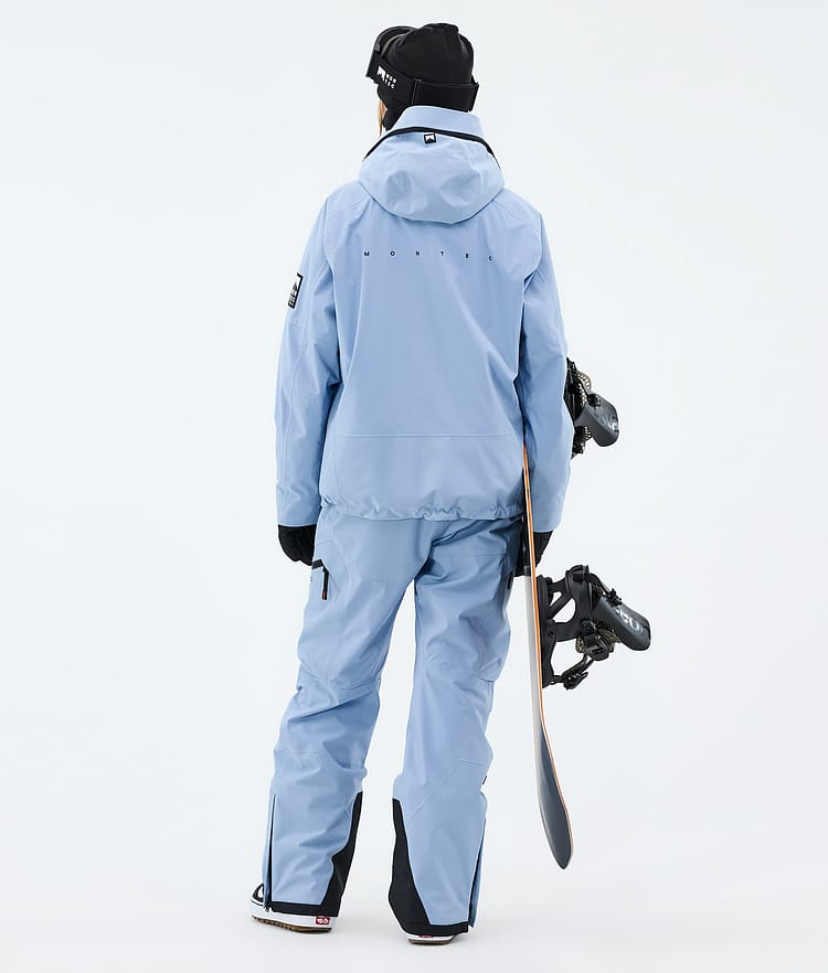Montec Sentinel W Snowboardjakke Dame Light Blue, Image 3 of 9