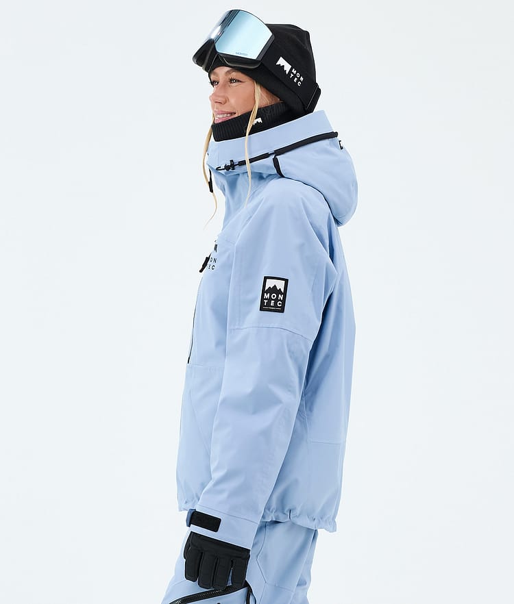 Montec Sentinel W Snowboardjakke Dame Light Blue, Image 5 of 9