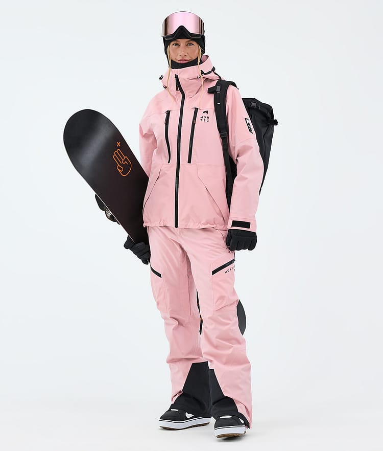 Montec Sentinel W Snowboardjakke Dame Soft Pink, Image 2 of 9