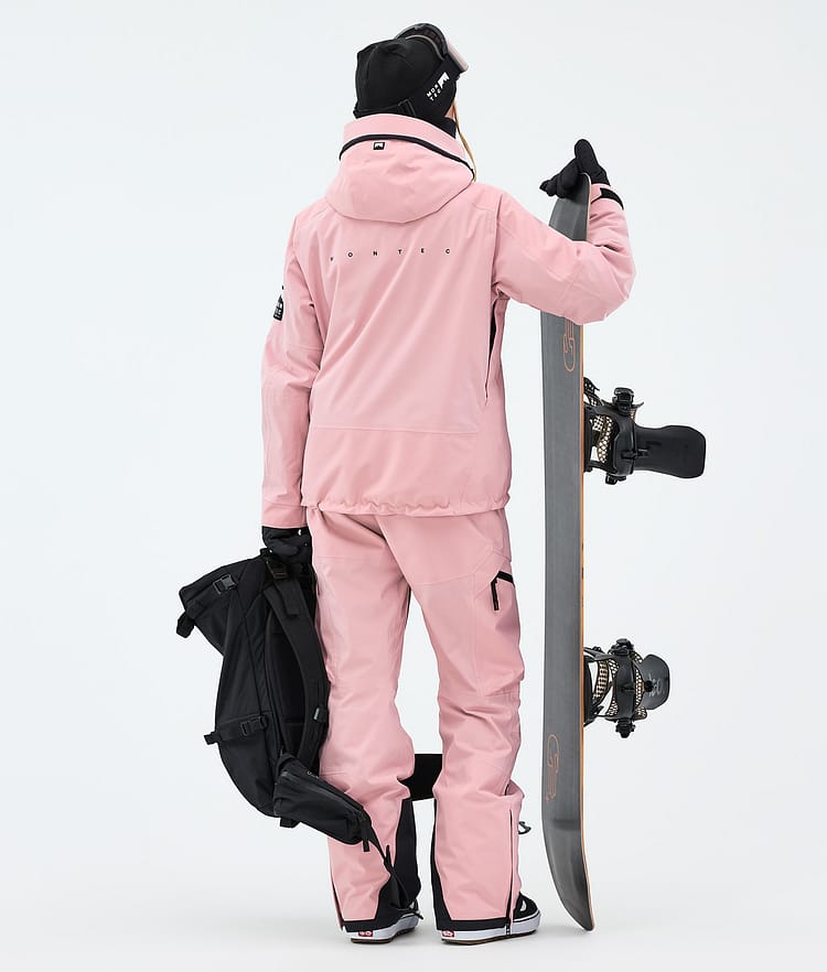 Montec Sentinel W Snowboardjakke Dame Soft Pink, Image 3 of 9