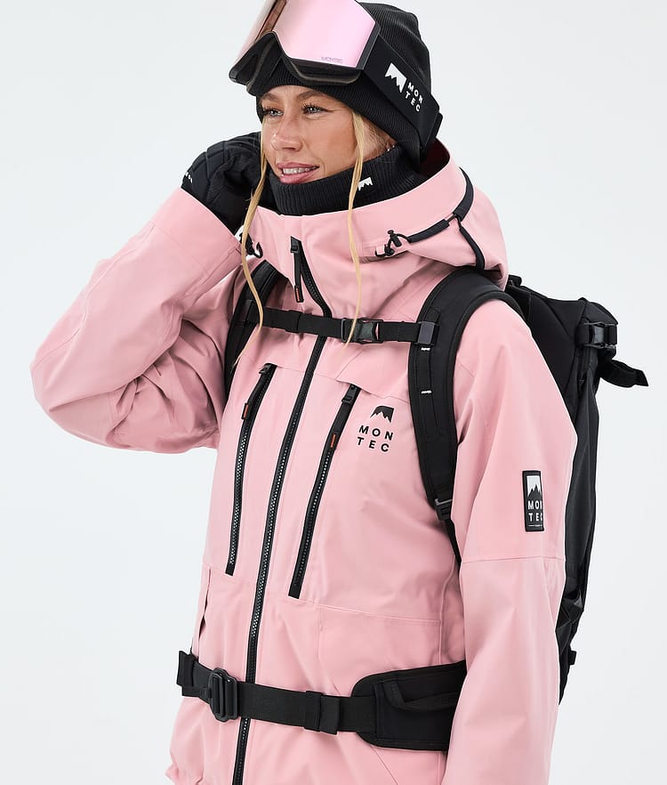 Montec Sentinel W Skijakke Dame Soft Pink, Image 4 of 9