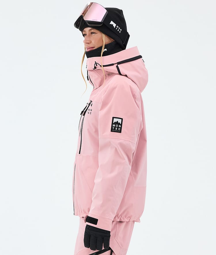 Montec Sentinel W Snowboardjakke Dame Soft Pink, Image 5 of 9