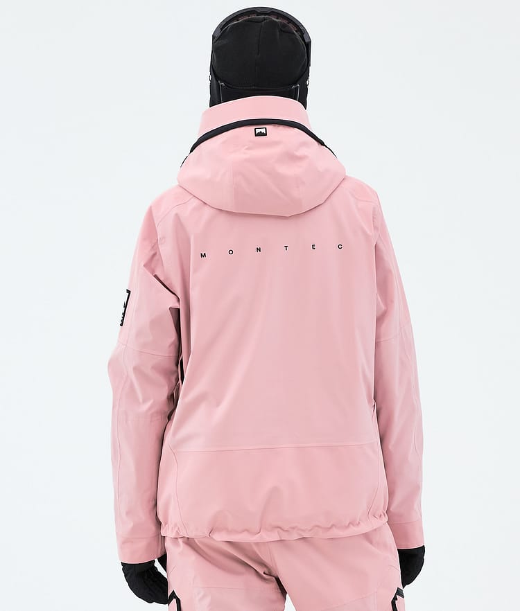 Montec Sentinel W Snowboardjakke Dame Soft Pink, Image 6 of 9