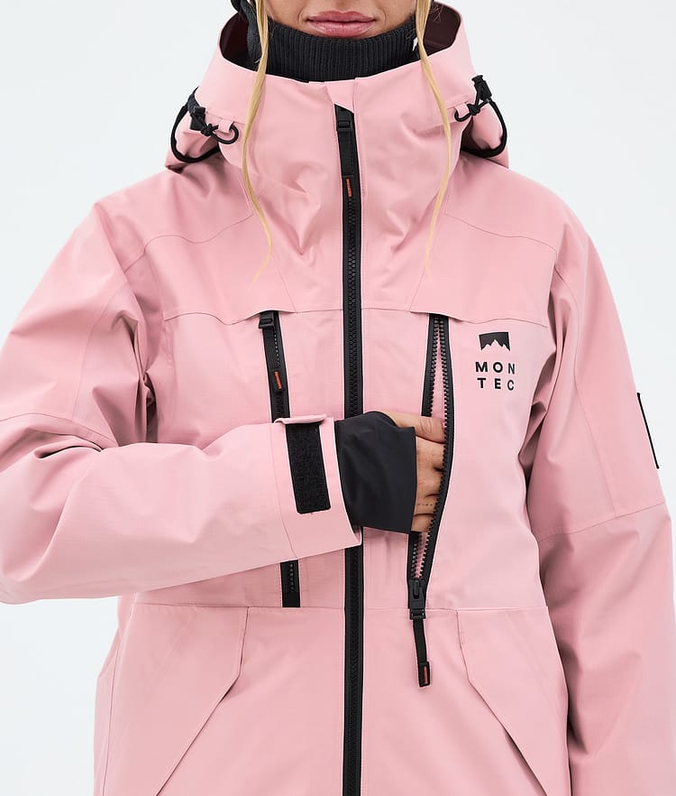 Montec Sentinel W Skijakke Dame Soft Pink, Image 8 of 9