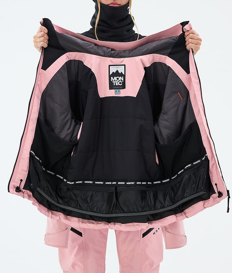 Montec Sentinel W Skijakke Dame Soft Pink, Image 9 of 9