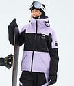 Montec Sentinel W Snowboardjakke Dame Faded Violet/Black