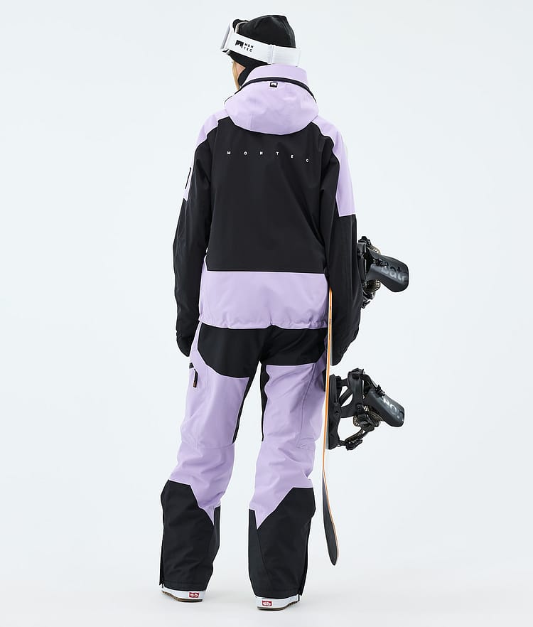 Montec Sentinel W Snowboardjakke Dame Faded Violet/Black, Image 3 of 9