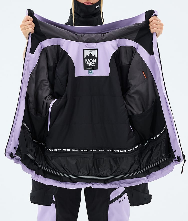 Montec Sentinel W Skijakke Dame Faded Violet/Black, Image 9 of 9