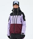 Montec Sentinel W Skijakke Dame Black/Faded Violet/Burgundy