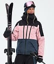 Montec Sentinel W Skijakke Dame Black/Soft Pink/Metal Blue