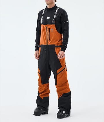 Montec Dozer Skibukse Burned Orange/Black