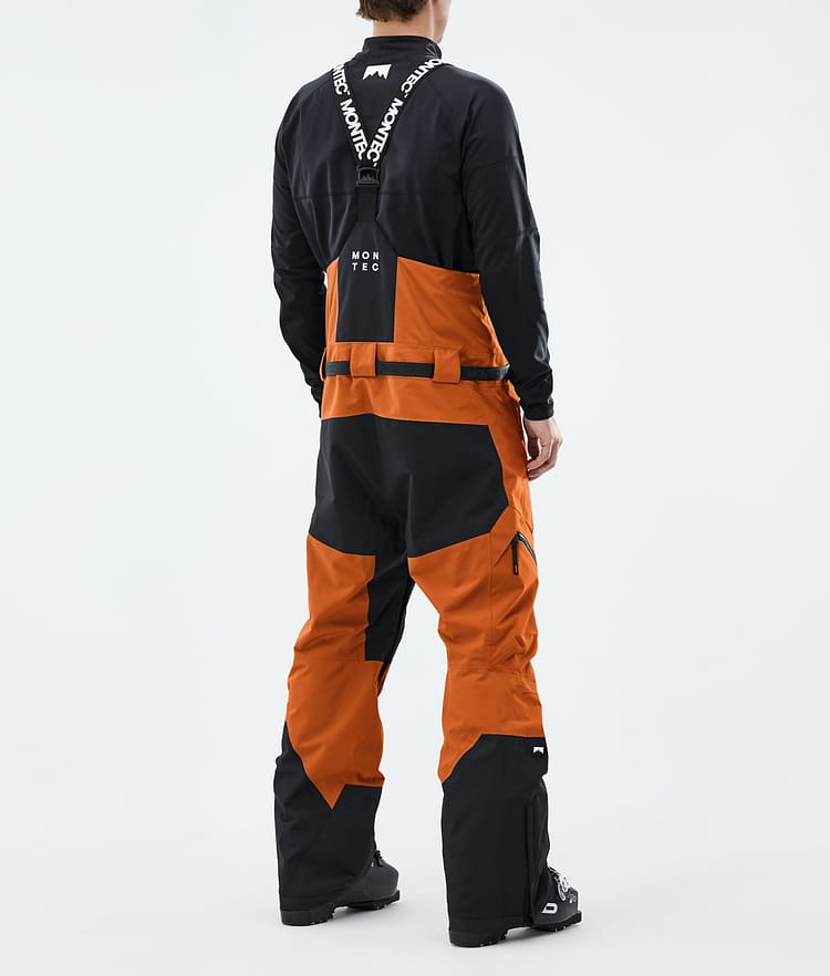 Montec Dozer Skibukse Herre Burned Orange/Black, Image 3 of 6