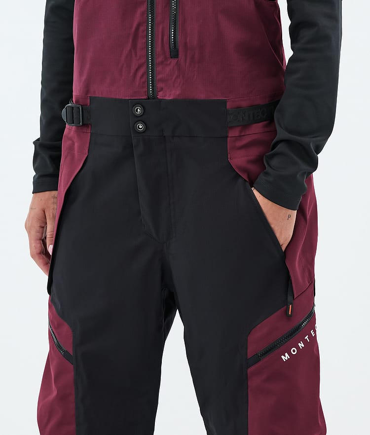 Montec Dozer W Skibukse Dame Burgundy/Black, Image 5 of 7