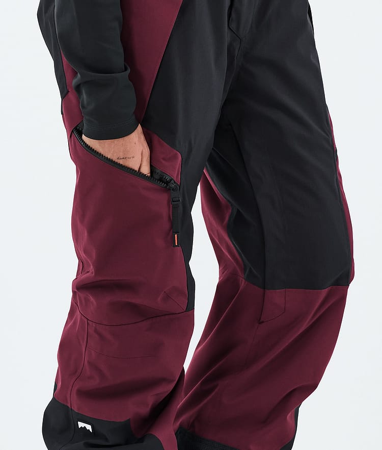 Montec Dozer W Skibukse Dame Burgundy/Black, Image 7 of 7