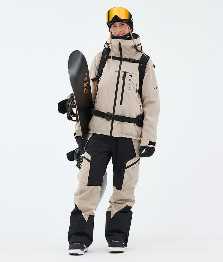 Montec Dozer W Snowboardbukse Dame Sand/Black, Image 2 of 7