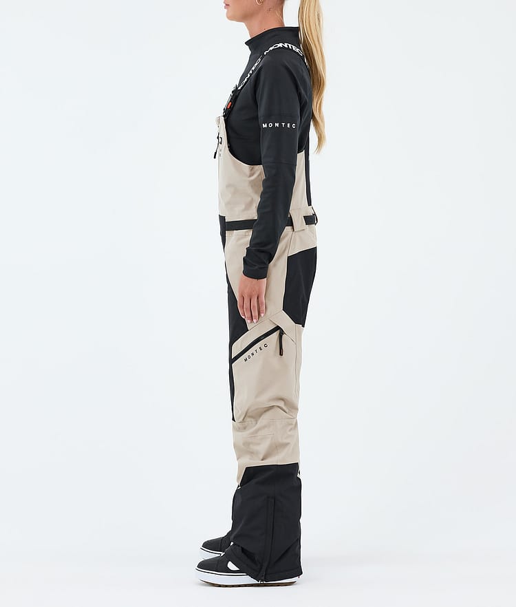 Montec Dozer W Snowboardbukse Dame Sand/Black, Image 3 of 7