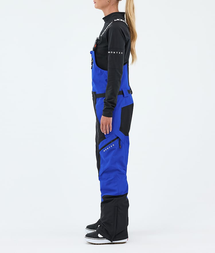 Montec Dozer W Snowboardbukse Dame Cobalt Blue/Black, Image 3 of 7
