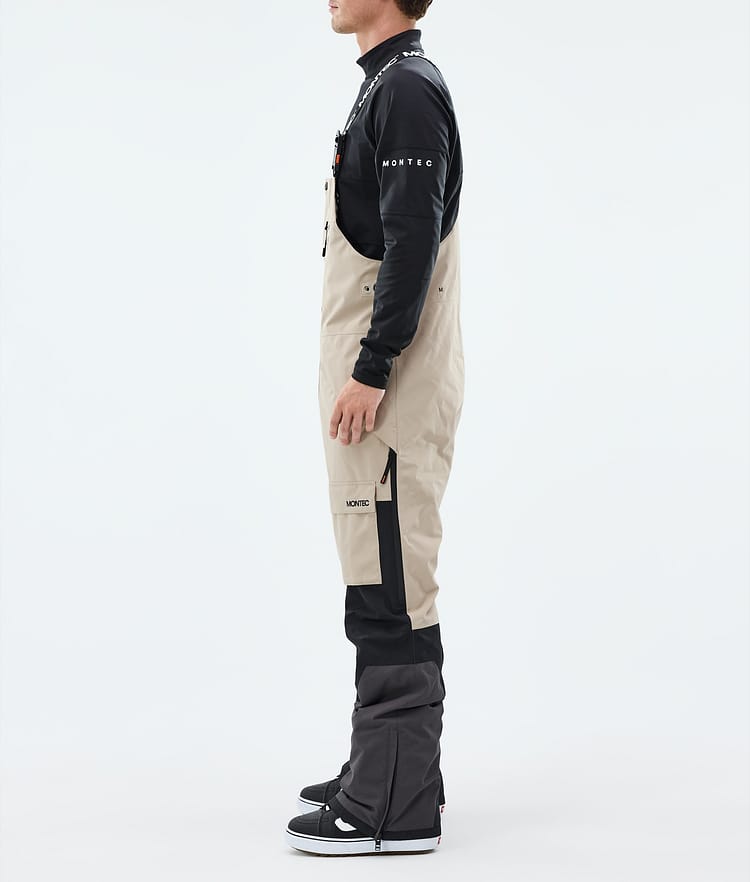 Montec Fawk Snowboardbukse Herre Sand/Black/Phantom, Image 2 of 6