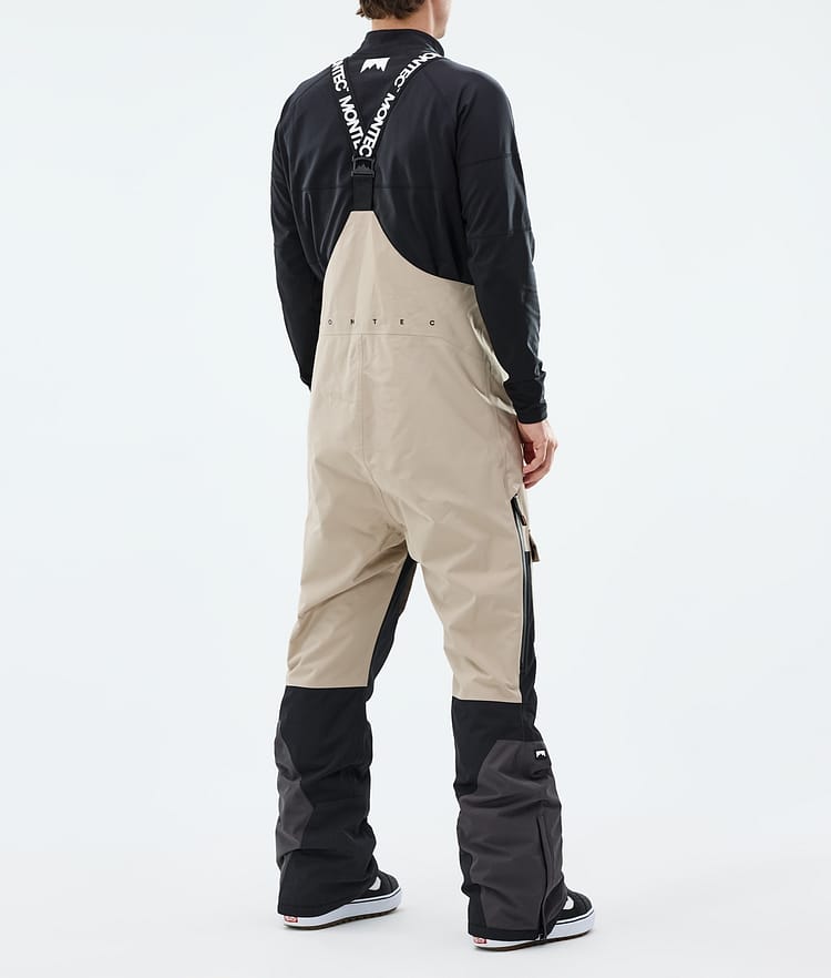 Montec Fawk Snowboardbukse Herre Sand/Black/Phantom, Image 3 of 6