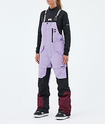 Montec Fawk W Snowboardbukse Dame Faded Violet/Black/Burgundy