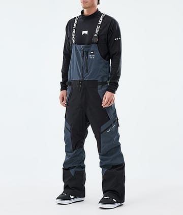 Montec Dozer Snowboardbukse Metal Blue/Black