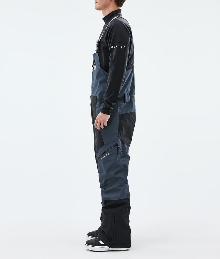 Montec Dozer Snowboardbukse Herre Metal Blue/Black, Bilde 2 av 6