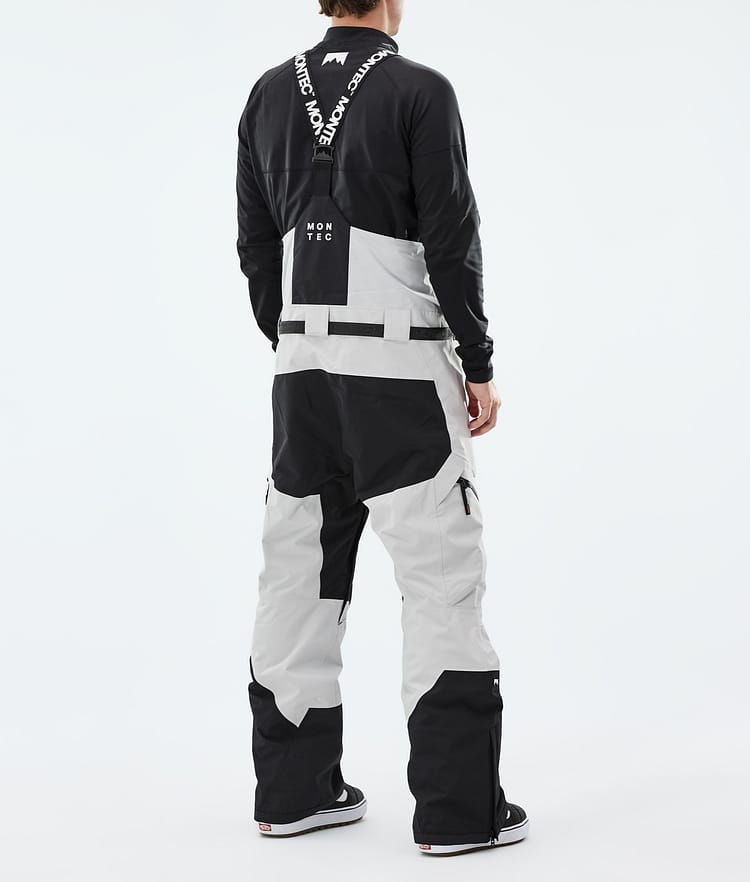 Montec Dozer Snowboardbukse Herre Light Grey/Black, Image 3 of 6